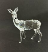 Swarovski Crystal Glass, 'Doe', boxed.
