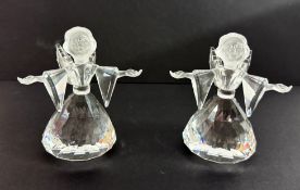 Swarovski Crystal Glass, Angels, boxed.