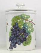 Portmerion Pomona Bread Bin. Height: 39cm