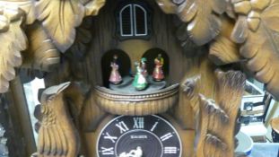 Kaiser of Germany, Large Black Forest Style Cuckoo Clock