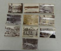 Early 20th Century Original Photographs of an African Hunting Trip including images of Leopard,