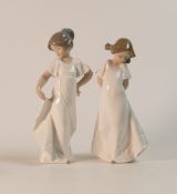 Nao, Two Models of Girls in White Dresses (2)