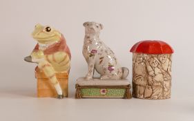 Selection of Ceramics to include Two John Beswick Money Boxes, 'Saving for a Rainy Day' and The