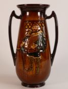 Royal Doulton two handled large Kingsware vase 