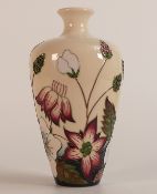 Moorcroft, Bramble Revisited design vase. Height: 16cm