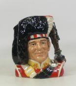 Royal Doulton, Large Character Jug The Piper D6918. Limited edition with cert.