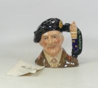 Royal Doulton, Large Character Jug Field Marshall Montgomery D6908. Limited edition with cert.