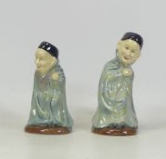Royal Doulton, Pair of Toby Jugs The Spook D7132 and THe Bearded Spook D7133 (2)