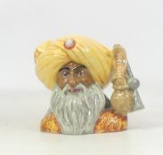 Royal Doulton, Large Character Jug The Snake Charmer D6192. Limited edition with cert.