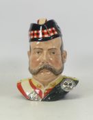 Royal Doulton, Large Character Decanter William Grant with Dress Sword Handle. Contents sealed.