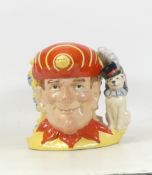 Royal Doulton, Large Double Sided Character Jug Punch and Judy D6946. Limited edition.