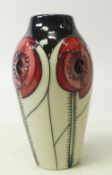 Moorcroft, Cinco design vase. Height: 13.5cm