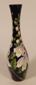 Moorcroft Eye Bright Vase 84/12. H30.5cm. Limited Edition 8/15. Signed By Designer Nicola Slaney