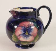 Moorcroft, Pansy design jug c.1935. Height: 11cm