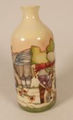 Moorcroft The Farmer Milk Vase. Limited Edition 13/20. Signed By Designer Kerry Goodwin