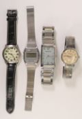 A collection of gentleman's wristwatches including vintage Sekonda, Ravel etc (4)
