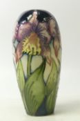 Moorcroft, Orchid Design Vase. Boxed. Height: 19cm