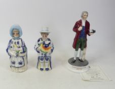 Wedgwood, Limited edition figure of Josiah Wedgwood FRS 1730-1795. Numbered 165 of 500. with