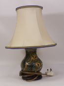 Moorcroft Table Lamp 'Phoenix' Designed by Rachel Bishop. Height: 23cm including lamp fitting (
