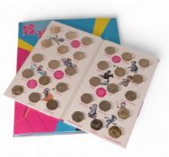 London 2012 sports collection 29 x 50p coins & official sports collection 30 x 50ps.