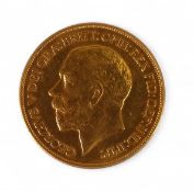 George V Gold Five Pound Piece, dated 1911, 40g.