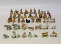 A collection of Wade Whimsies including first version animals, etc. (40)