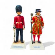 Goebel Guardsman of the First or Grenadier Regiment of Foot Guards, together with Goebel Chief