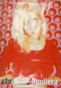 A collection of music, film and TV posters featuring Christina Aguilera, Kylie Minogue, Kate Bush,