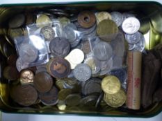 An interesting collection of world coins.
