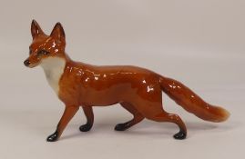 A Beswick large standing Fox, 1016A. (L: 24cm)