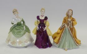 Royal Doulton lady figures to include Soirée HN2312, Rachel HN2919 and Loretta HN2337, all