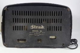 Bakelite Vintage Radio Strad 511 (not tested) 40cm wide x 24cm tall x 20cm deep