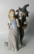 Lladro Fairy tale character 'Snow White and the Witch' 5067,H:- 26cm