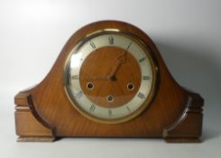 Smiths Oak cased Westminster mantle clock. (H: 24cm)