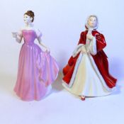 Two Royal Doulton figurines, Rachel HN2936, together with Congratulations to You HN4306 (2).