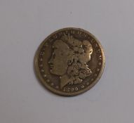 1896 USA Morgan Dollar.
