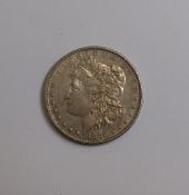 1880 USA Morgan Dollar, 26.7g.