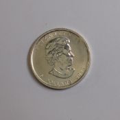 Elizabeth II Canada 5 Dollar, Silver 31.29g.