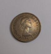 1953 Southern Rhodesia Crown 28.3g.