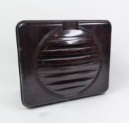 Vintage Bakelite Rees-Mace speaker, 23cm x 20cm x 13cm.