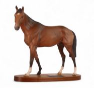 Beswick, Connoisseur model of Troy, 2674, on wooden plinth, with box (H: 30cm)