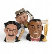 Royal Doulton large character jugs, The Celebrity Collection, to include Louis Armstrong D6707,