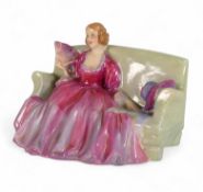 Royal Doulton early lady figure, Sweet and Twenty HN1589. (H: 10cm)