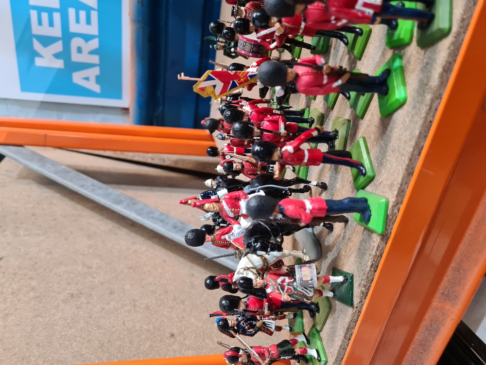 A quantity of Britains toy soldiers and similar