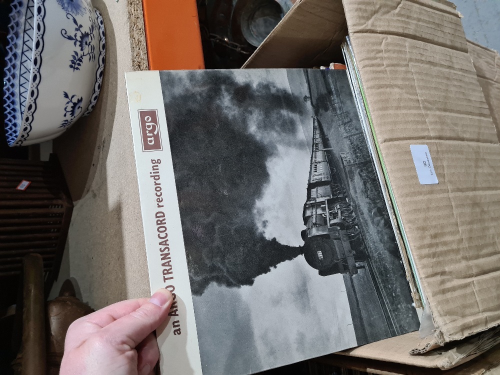 Three boxes of vinyl LP records, mixed genres - Image 3 of 4