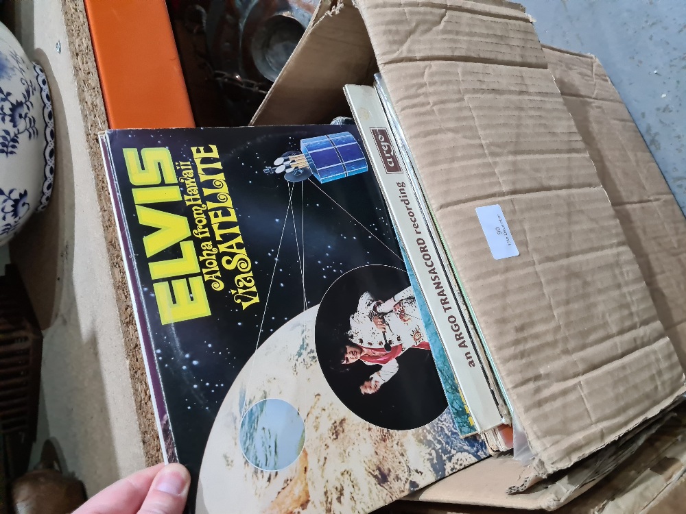Three boxes of vinyl LP records, mixed genres - Image 4 of 4