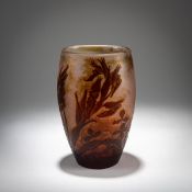 Emile Gallé, Nancy, Vase 'Iris', um 1900