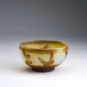 Etablissements Gallé, Nancy, Schale 'Papillons', 1908-20