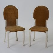 Henry van de Velde, Zwei Stühle aus dem Speisezimmer von Else von Guaita-Lampe, 1906