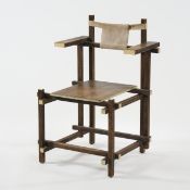 Gerrit Rietveld , 'Hoge Stoel', um 1919